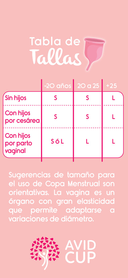 Kit de Copa Menstrual Talla L